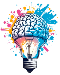 graffiti-lamp-bulb-with-human-brain-inside-idea-generation-brainstorm-concept-ai-generative-free-png